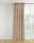 Grey custom curtains available for master bedroom windows in polyester fabric